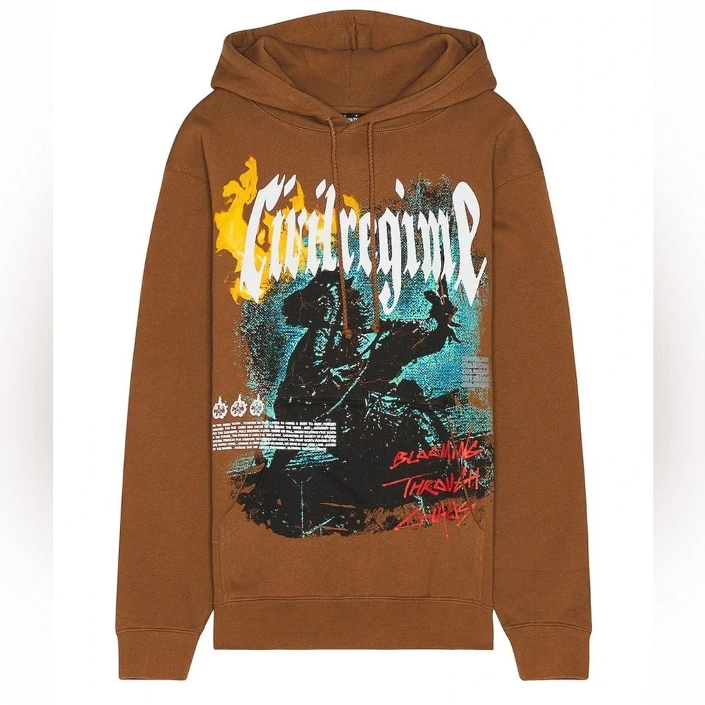 Civil Regime Call Into The Night Hoodie Sold at Revolve - Picture 2 of 3